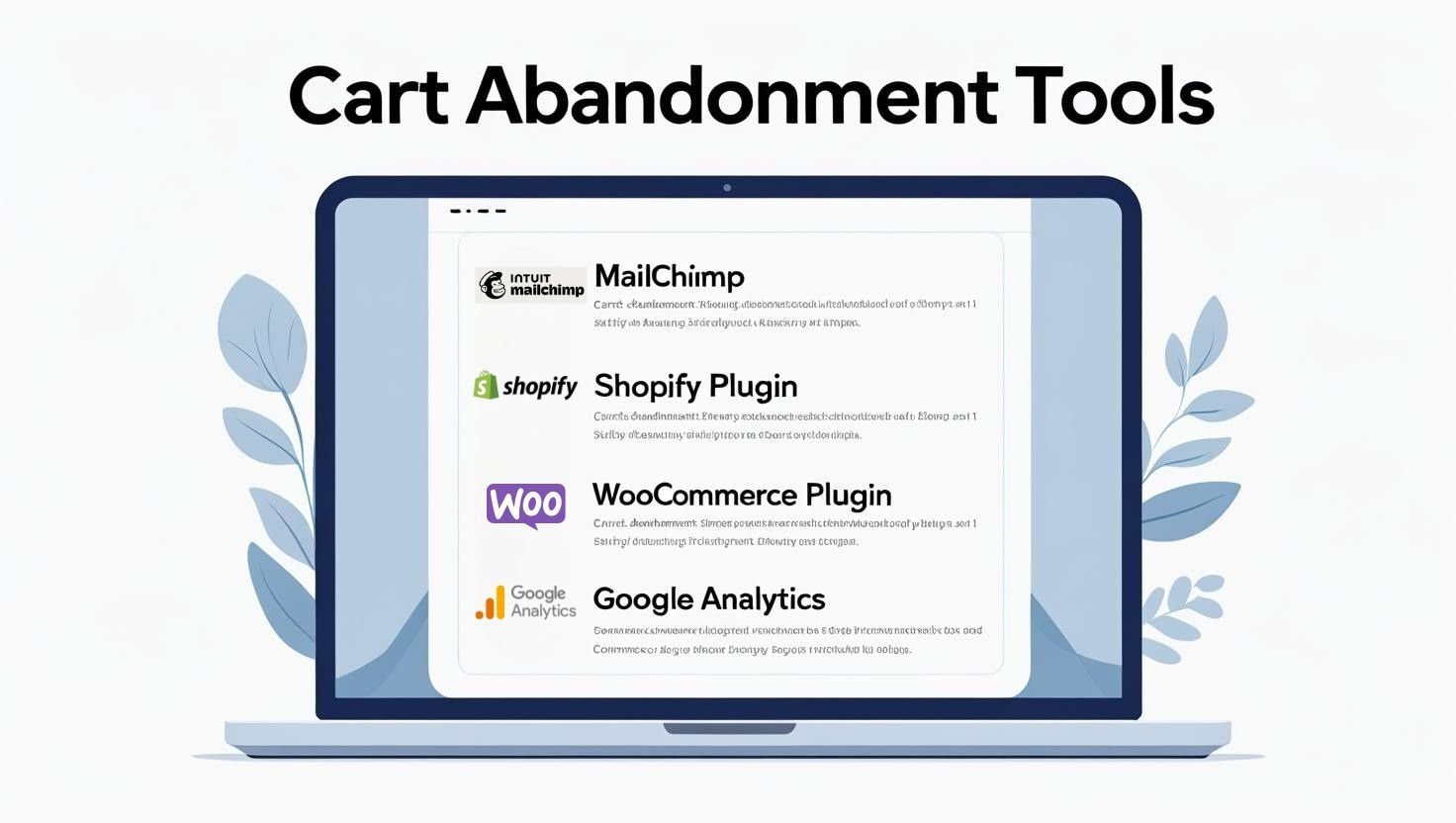 Cart Abandonment Tools