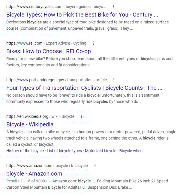 Use the Right Keywords