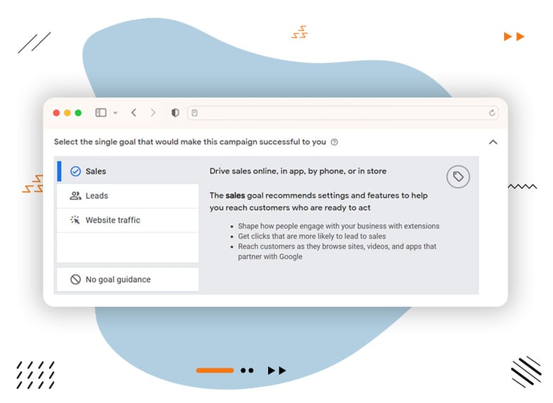 Start with Budget, Metrics, and Goals.