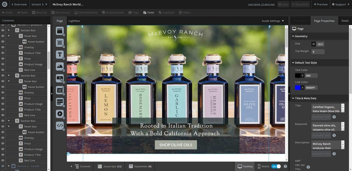 Unbounce Landing Page Builder