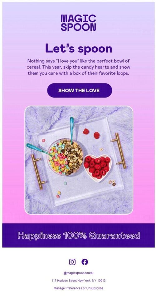 Valentines Day Email Marketing