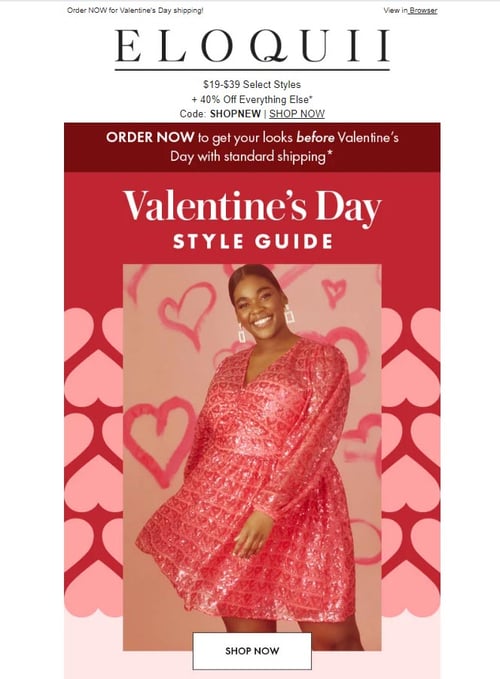 Valentines Day Email Marketing