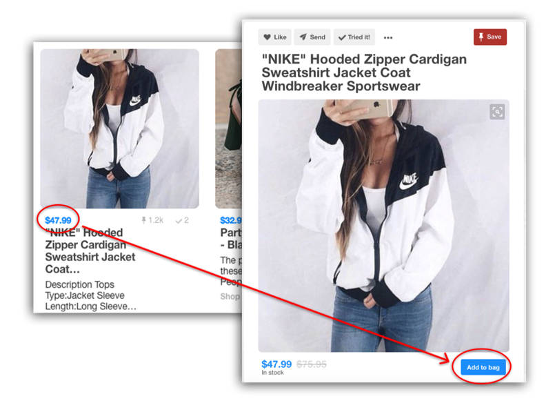 Pinterest Buyable Pins