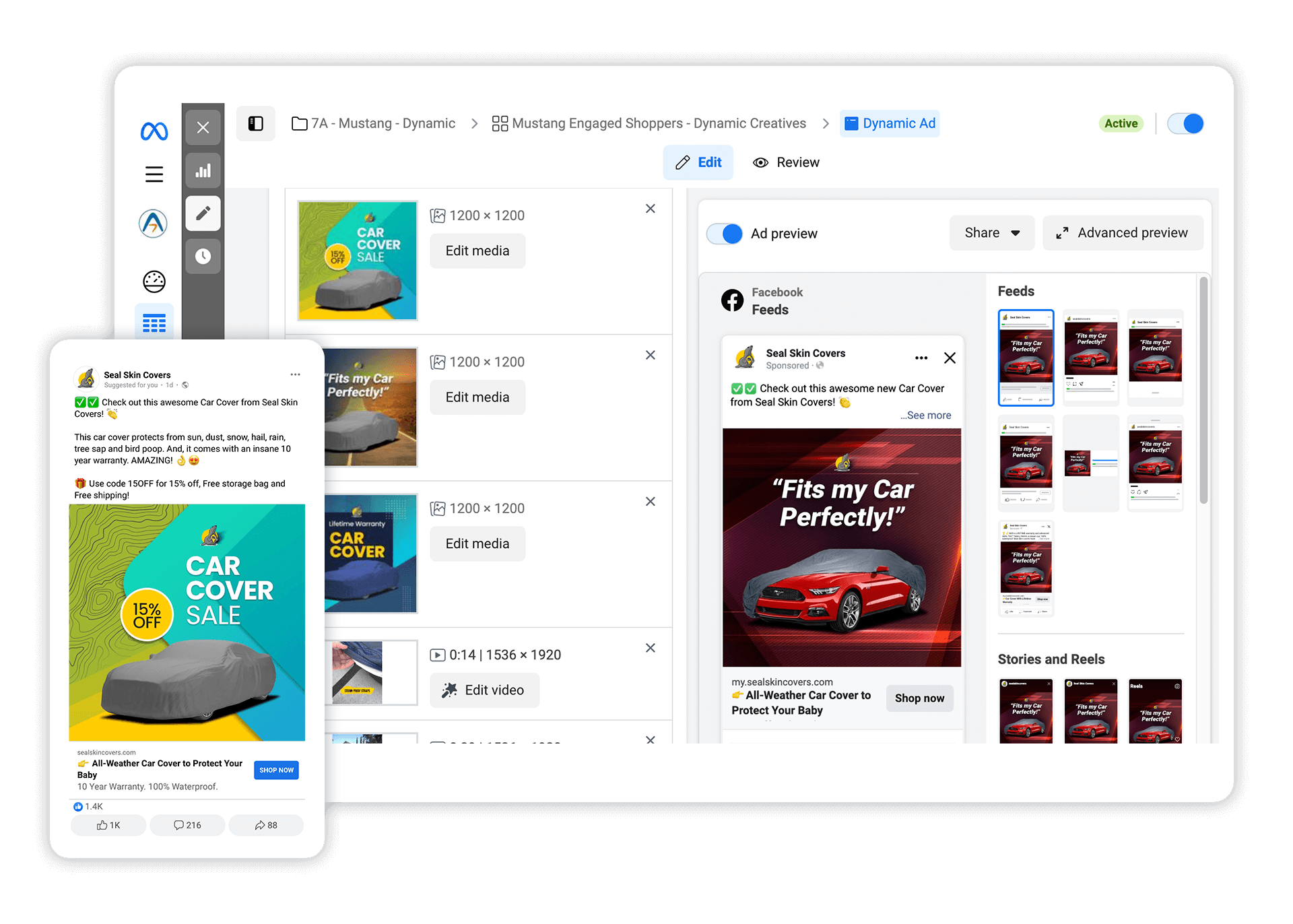automotive facebook ads