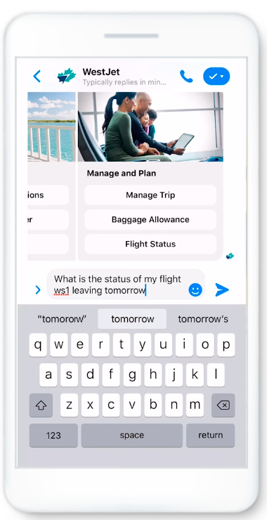 Facebook Messenger chatbot