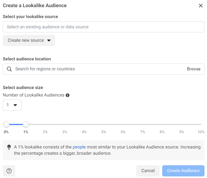 Facebook Shopify Lookalike Audiences