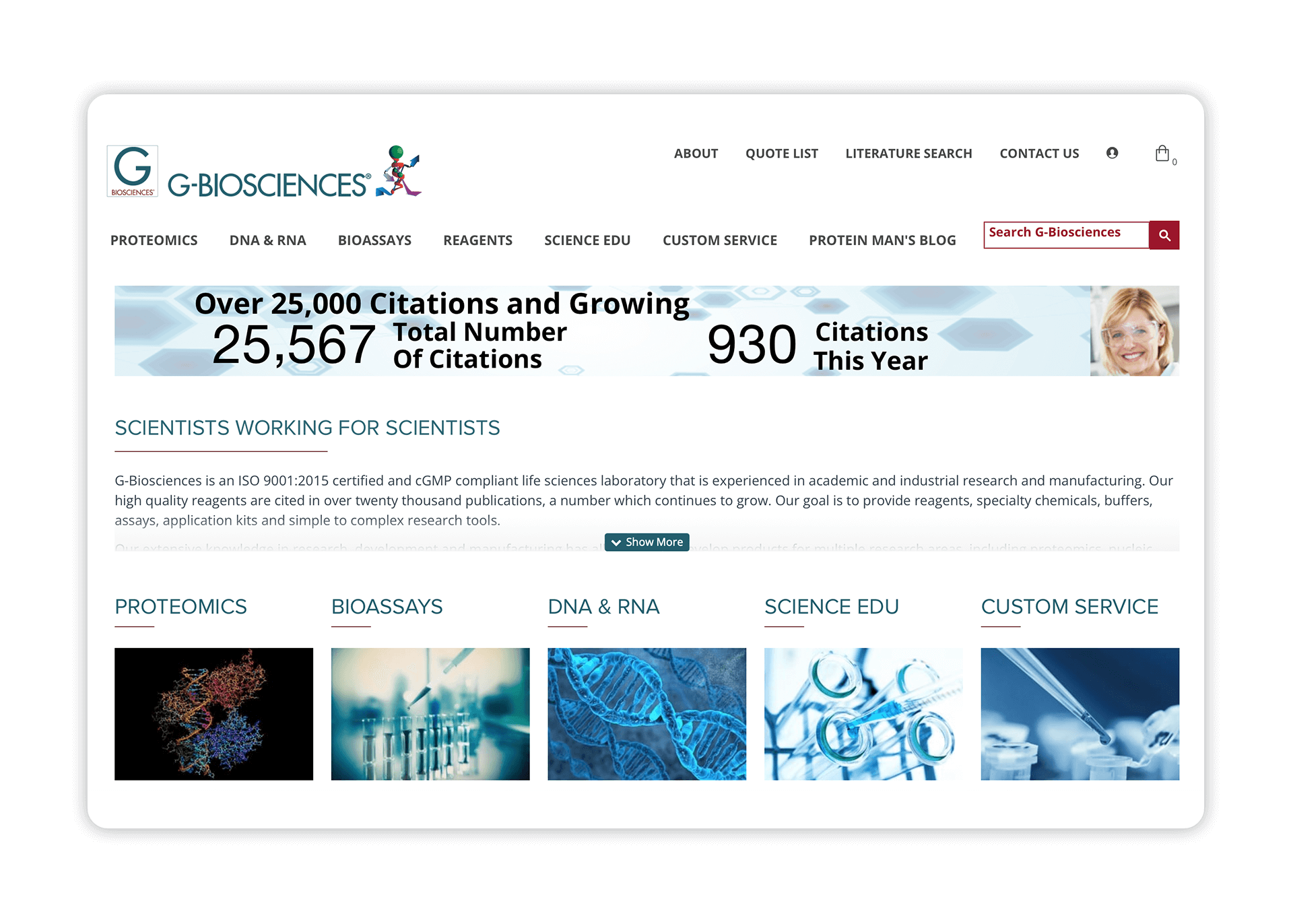 G-Biosciences - Healthcare Content Marketing