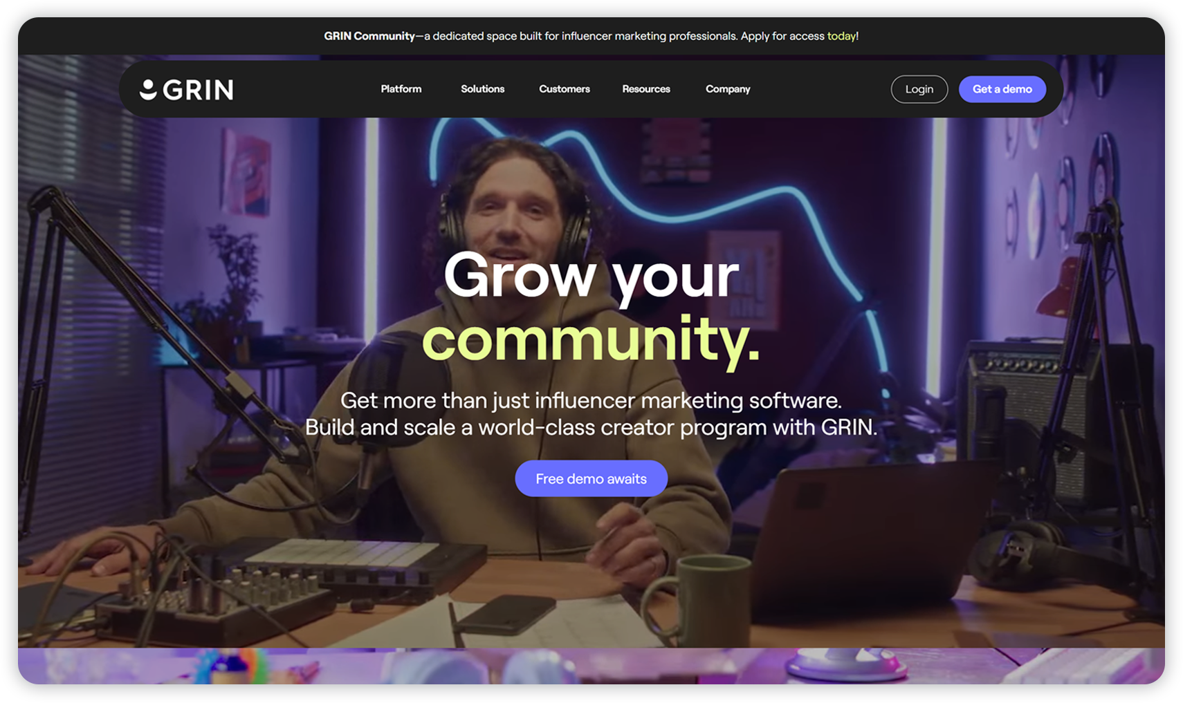 GRIN - Influencer Marketing Platforms