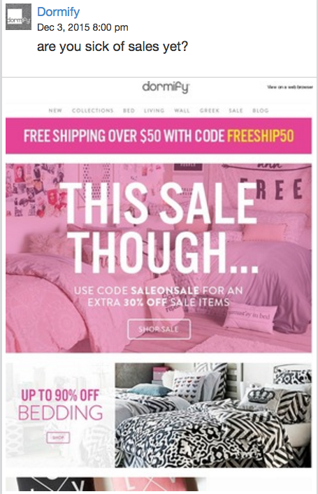 Holiday Email Marketing - Special Holiday Promotions