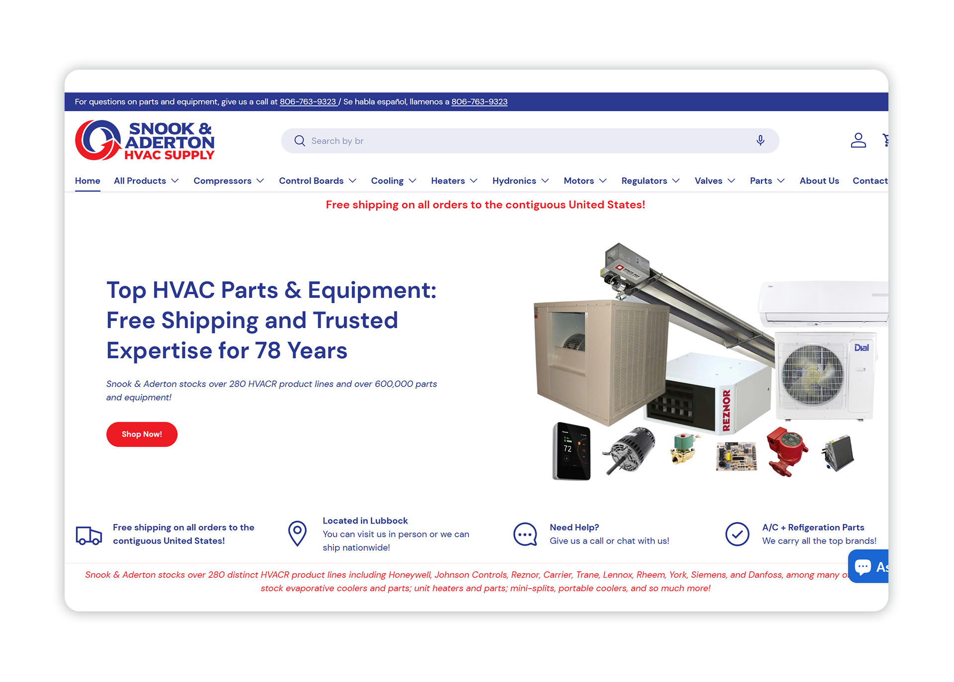 HVAC landing pages