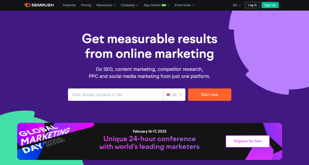 SEMrush - Digital Marketing Tools