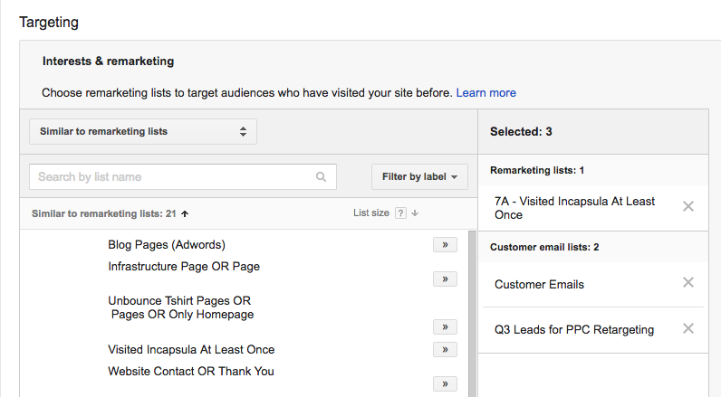 PPC Agency Hacks for SaaS - Similar Audiences