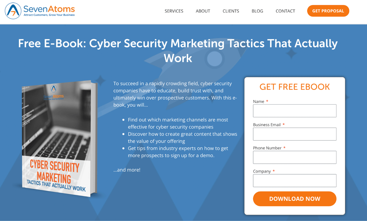 SaaS and B2B Call-to-Action Examples - Download Now