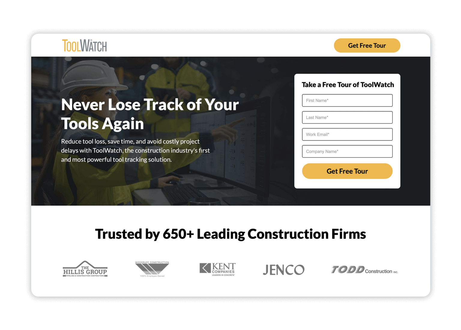 SaaS PPC Services - Landing Page Design
