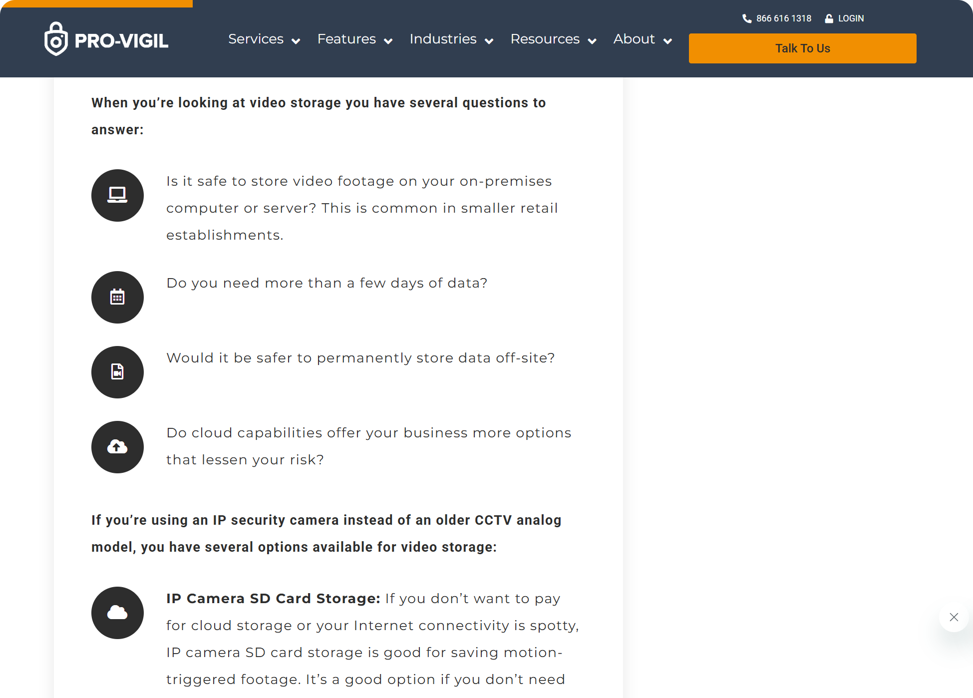 Structure content into small, digestible chunks