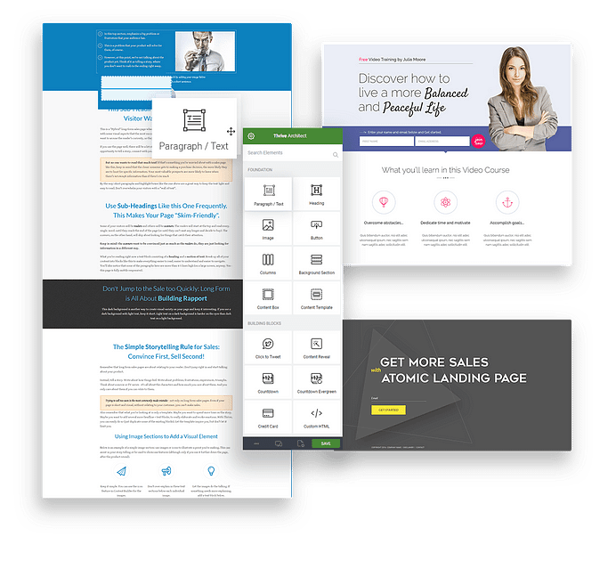 Landing Page Builders - Thrive